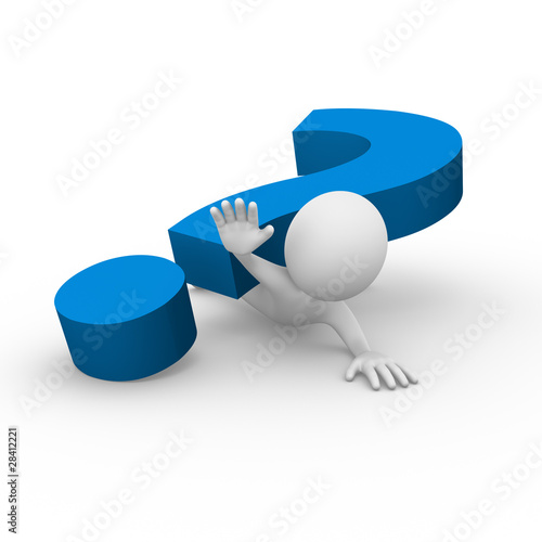 Stuck under a question  mark