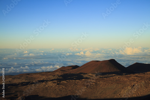 Cinder cone at Mauna Kea summit  Hawaii