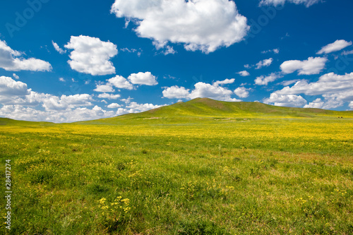 Landscape of grassland in Inner Mongolia