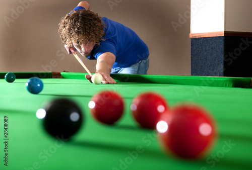 фотографія Snooker long shot