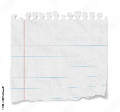 Blank Note - Lined Paper