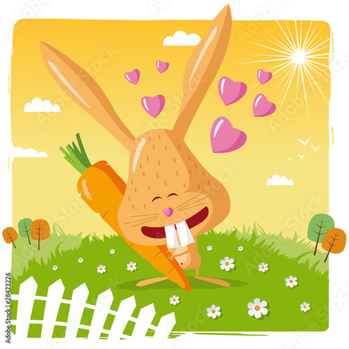 rabbit loves carrot
