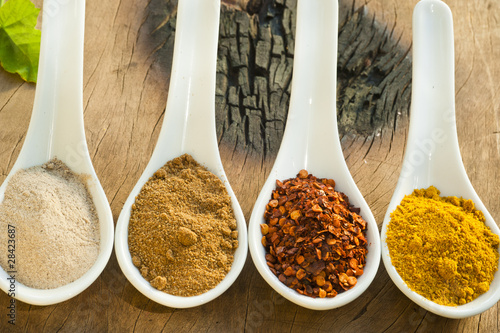 Spices Curry Chili Cumin Pepper