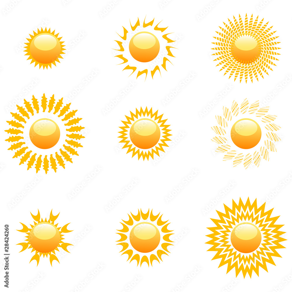 shapes of sun shapes of sun