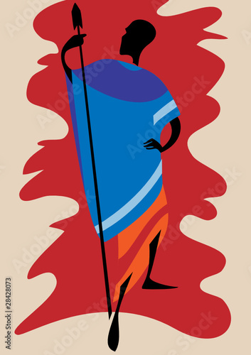 African warrior
