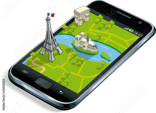 Smartphone Tourisme Paris