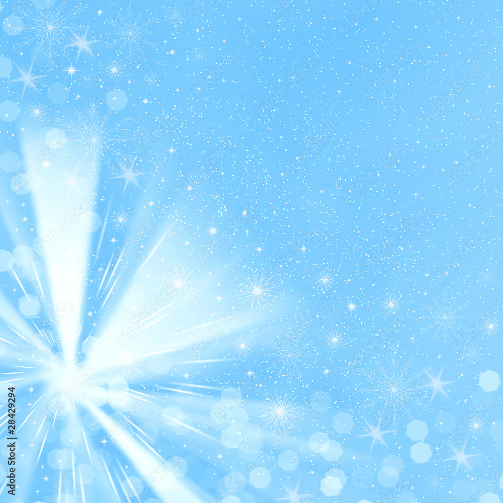 Blue Christmas background Blue Christmas background