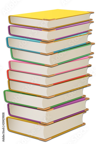 pile of books
