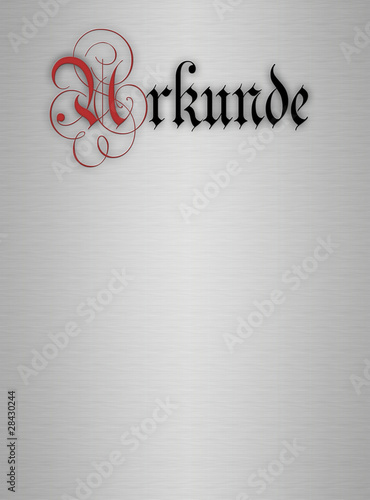 Urkunde