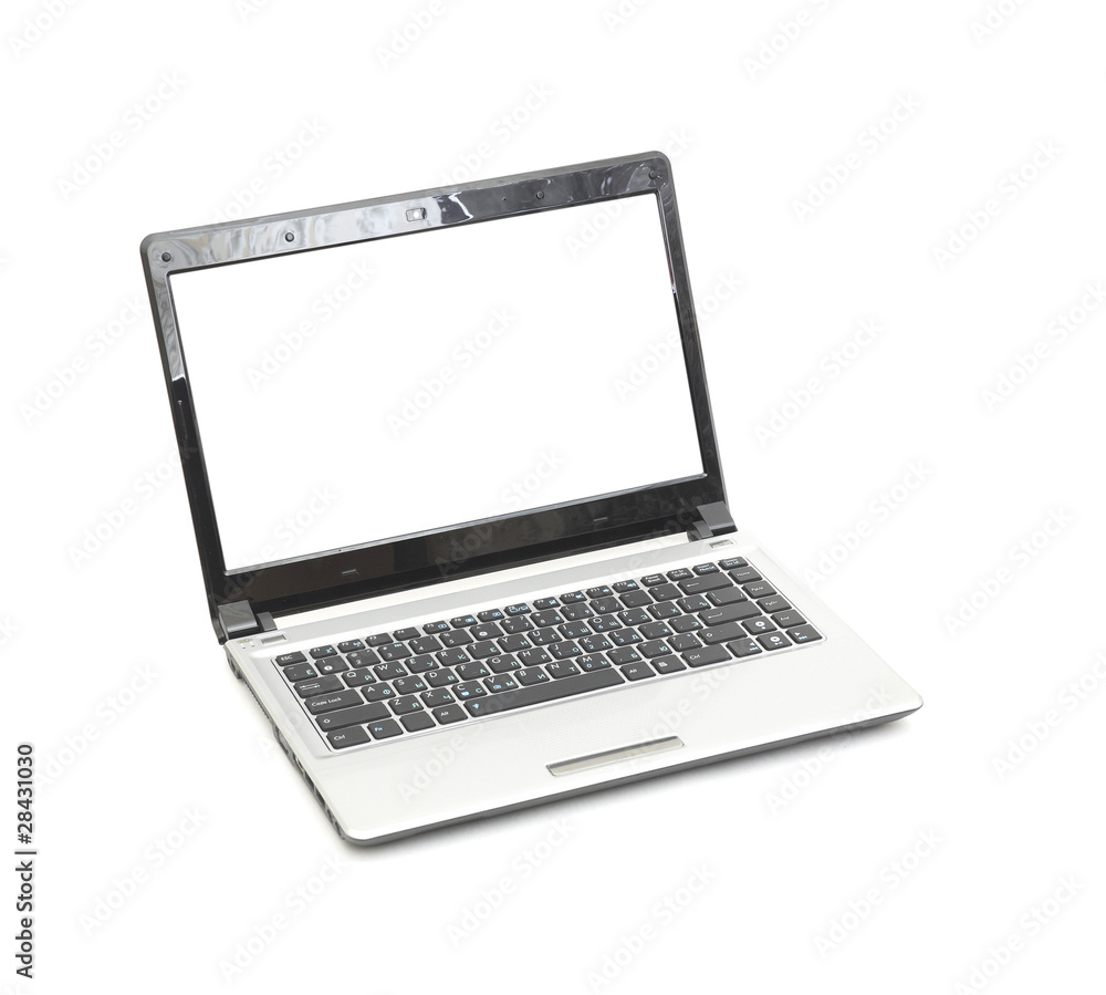 laptop isolated on white background laptop isolated on white background