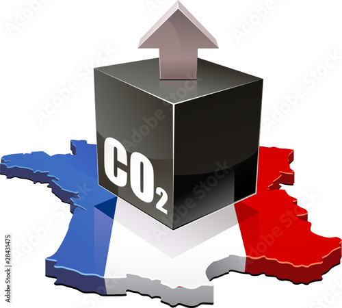 Émissions de CO2 de la France (détouré)