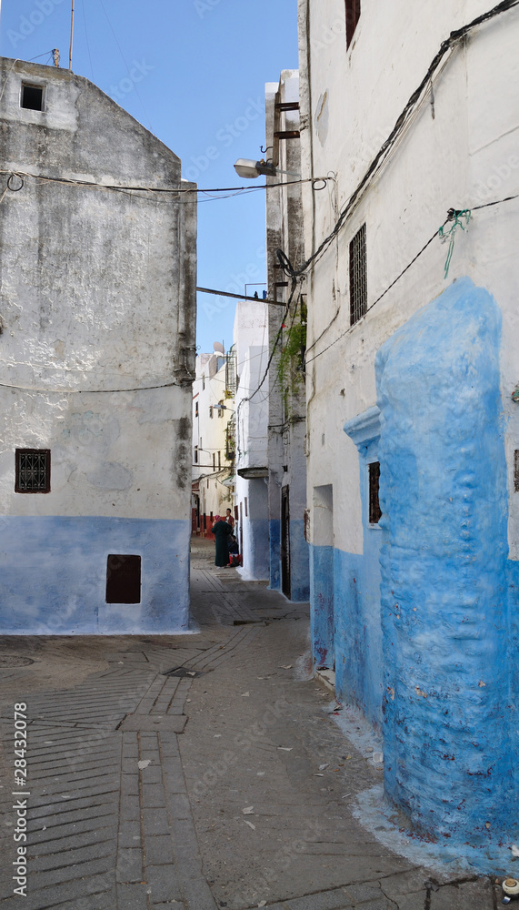 Tetouan Maroc - Quartier bleu