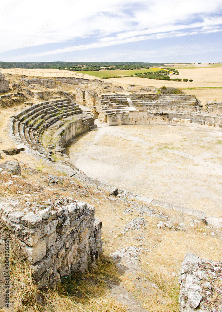 Roman Amphitheatre of Segobriga, Saelices, Castile-La Mancha, Sp