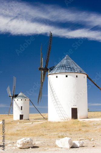 windmills, Campo de Criptana, Castile-La Mancha, Spain photo