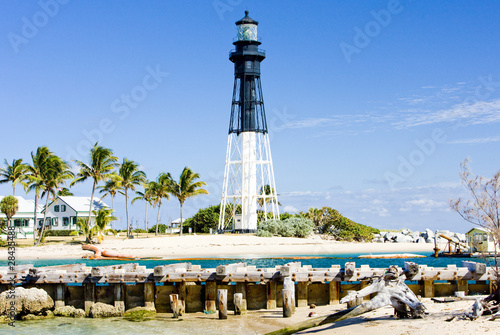 Fényképezés Hillsboro Lighthouse, Pompano Beach, Florida, USA