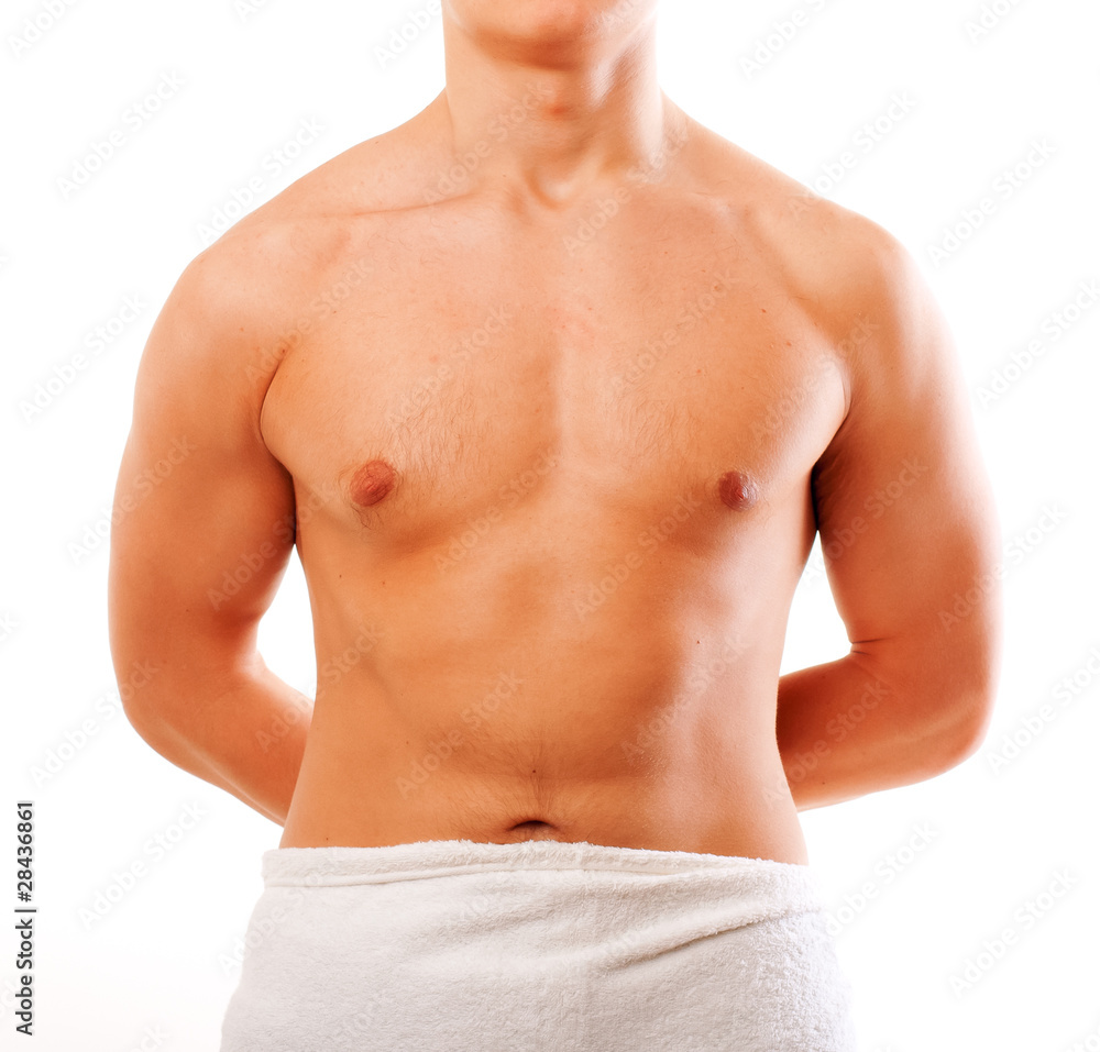 cropped image of a young man isolated over white cropped image of a young man isolated over white