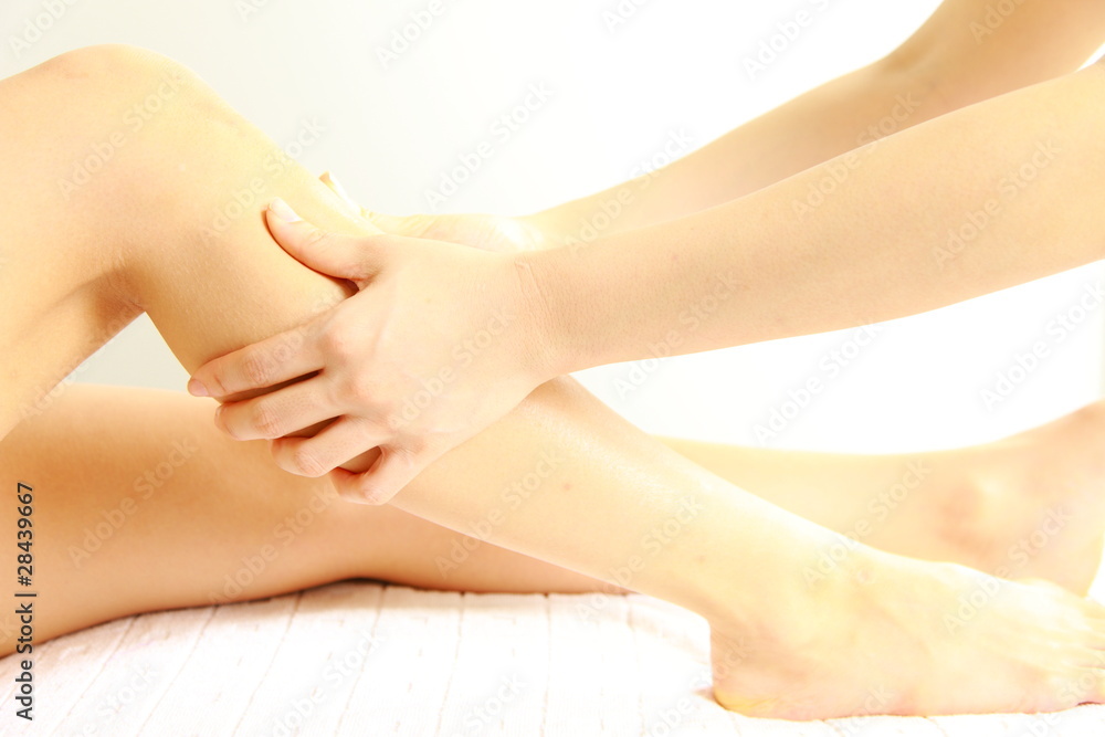 Fototapeta premium foot massage