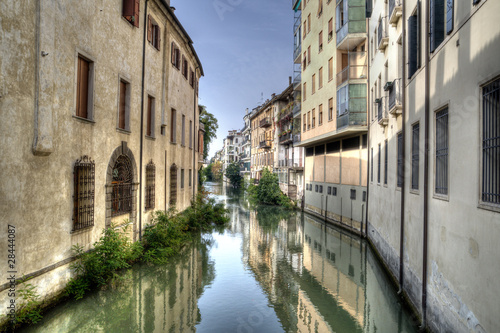 Canal in padova, Italy.