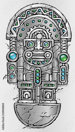 scultura maya