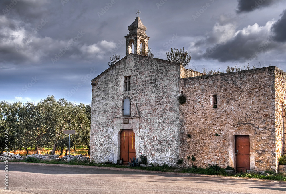 Madonna del Serto Church. Bitritto. Apulia.