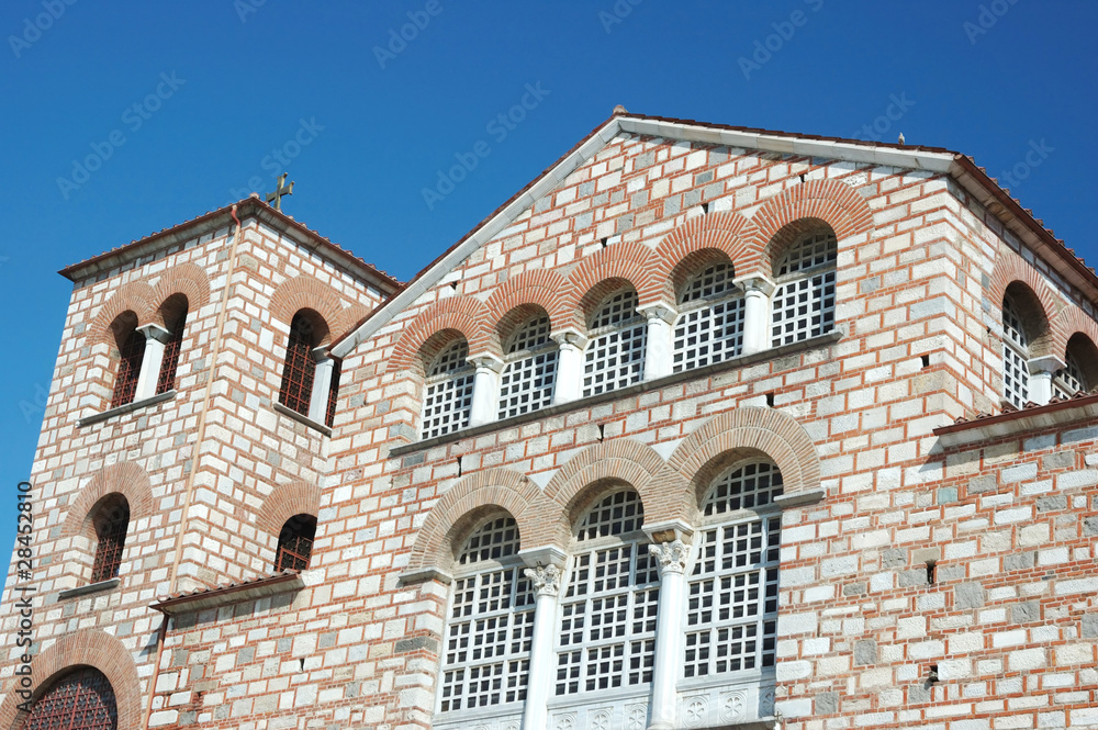 Byzantine orthodox church of Aghios Demetrios in Thessaloniki