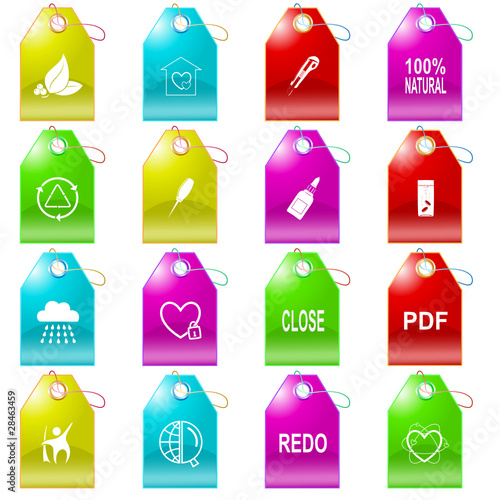 Vector set of tags