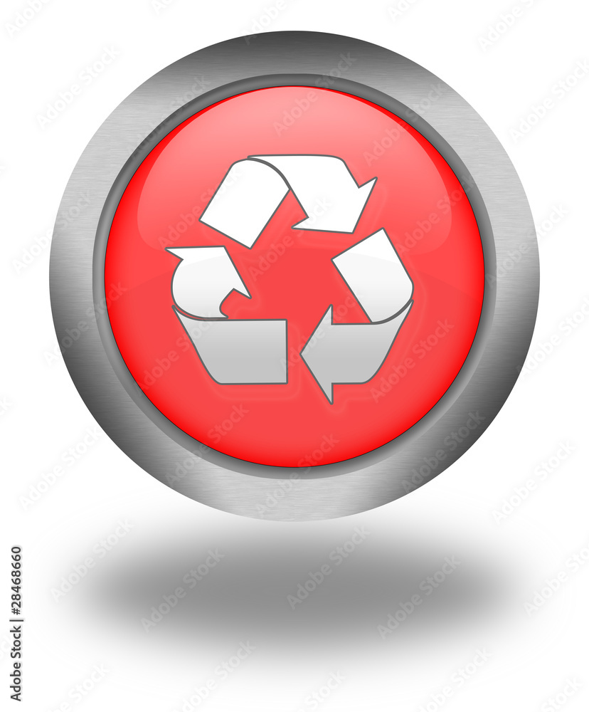 Bouton recycler Bouton recycler