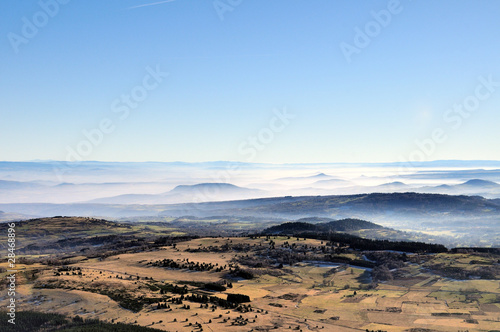 Chain of the volcanic hills 3