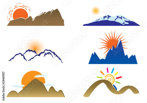 Mount and sun