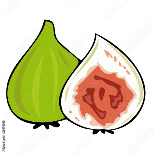 Fresh figs.