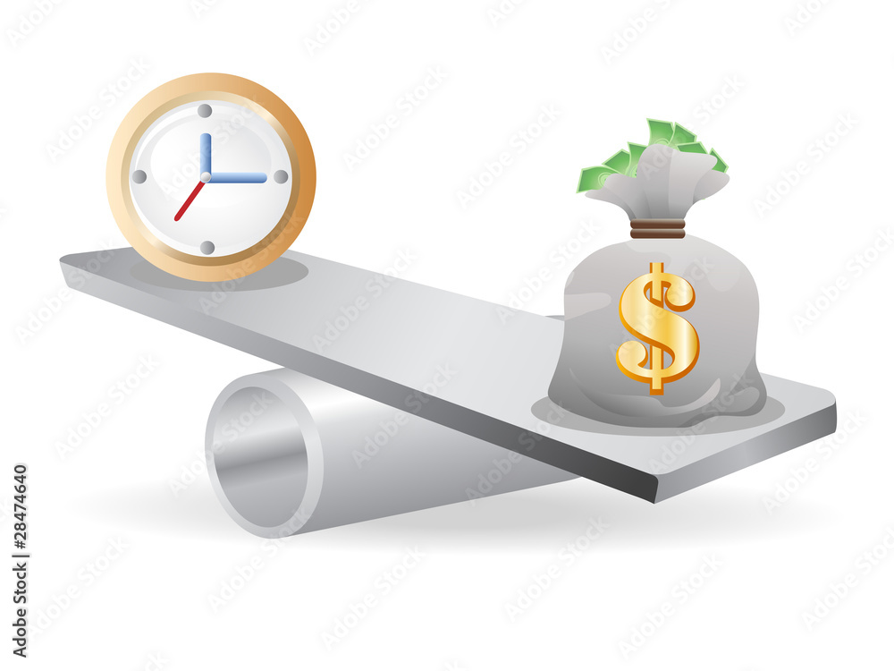 Balance between Time And money Balance between Time And money