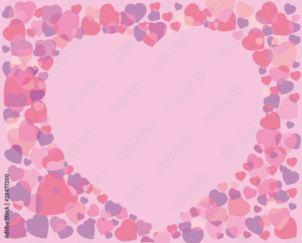 Background for congratulating on a heart