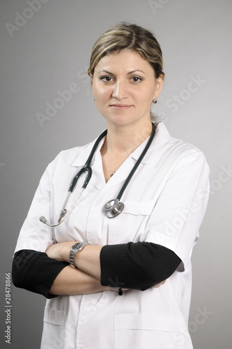 successul doctor manager portrait
