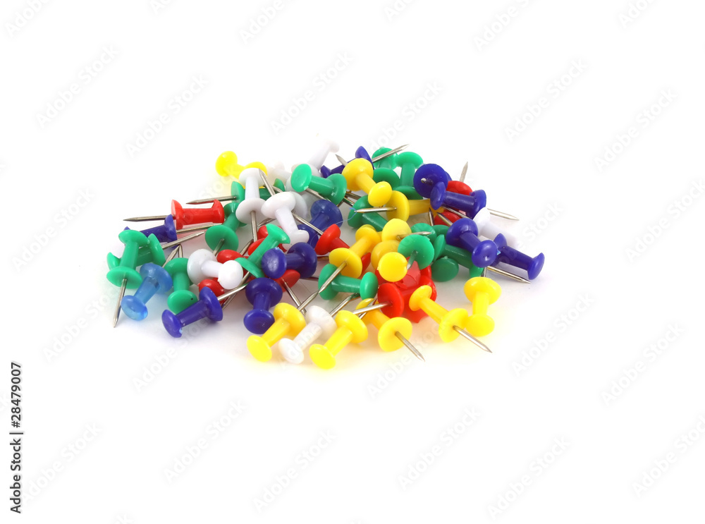 Color power drawing-pins Color power drawing-pins