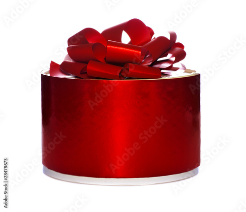 round gift box
