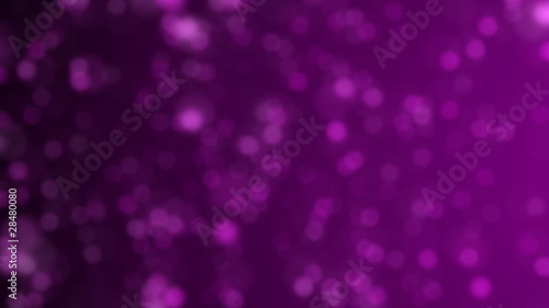 Purple abstract background with bright bokeh lights