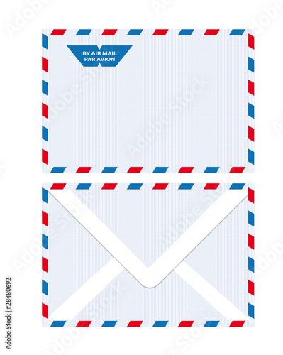 Kuvert Flugpost