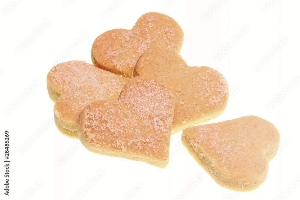 Weihnachtsplätzchen, Earl-Grey-Herzen Weihnachtsplätzchen, Earl-Grey-Herzen
