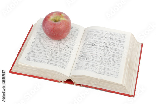 Apple and dictionary