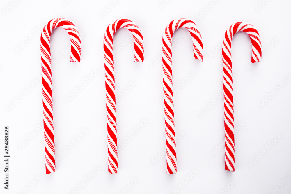 Fototapeta premium four candy cane
