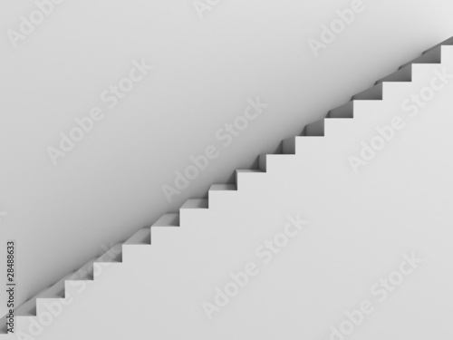 stairway as background 3d illustration photo