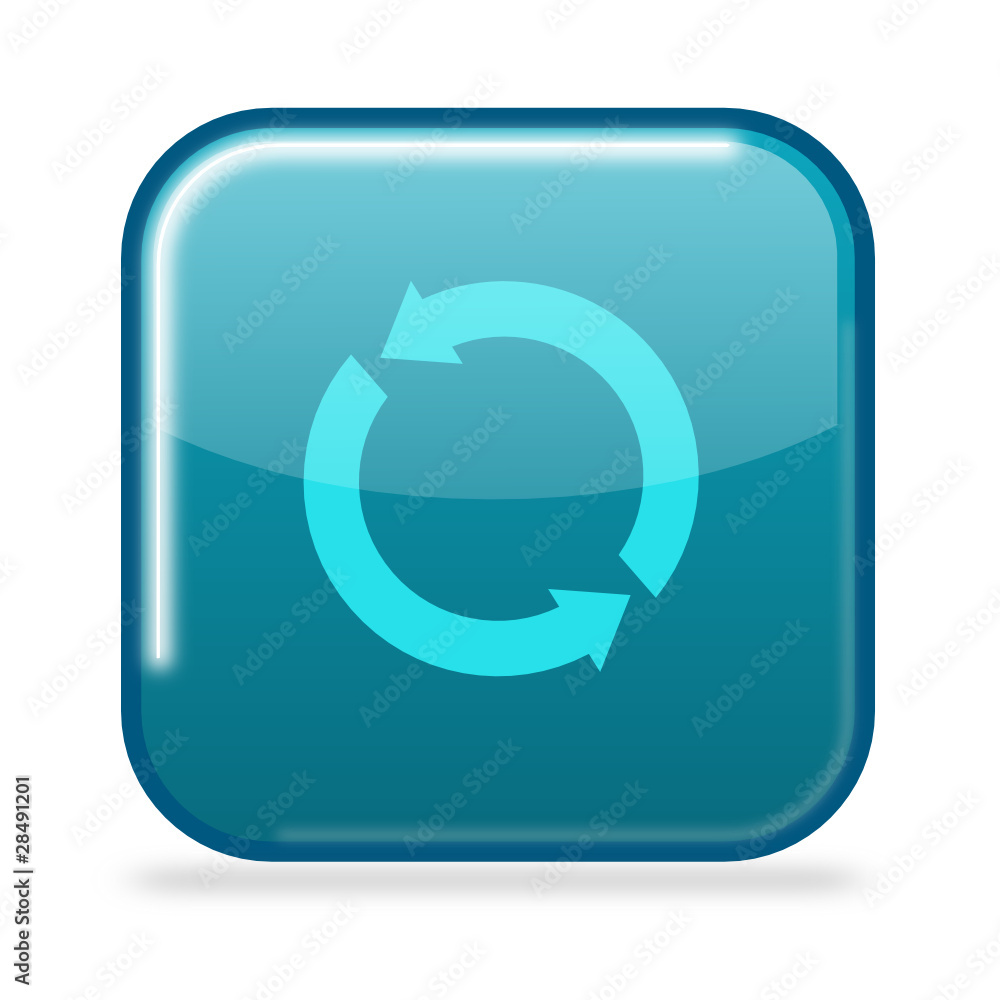 Button Refresh aqua Button Refresh aqua