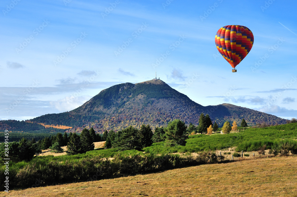 Fototapeta premium Montgolfière