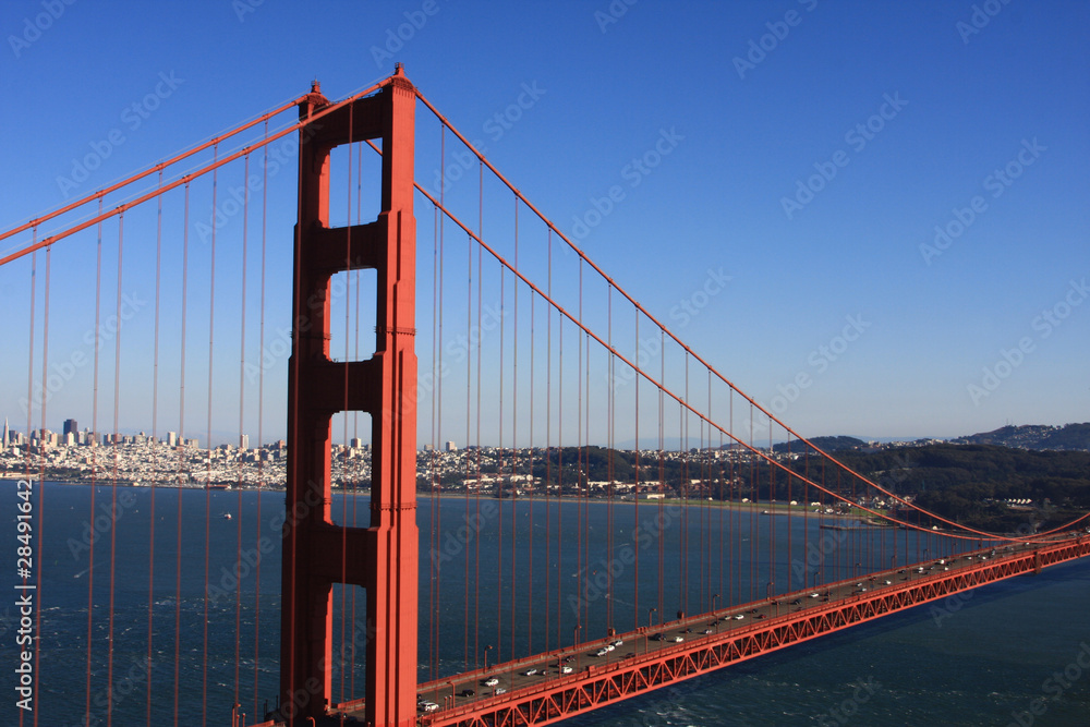 Fototapeta premium San Francisco - Golden Gate Bridge, USA