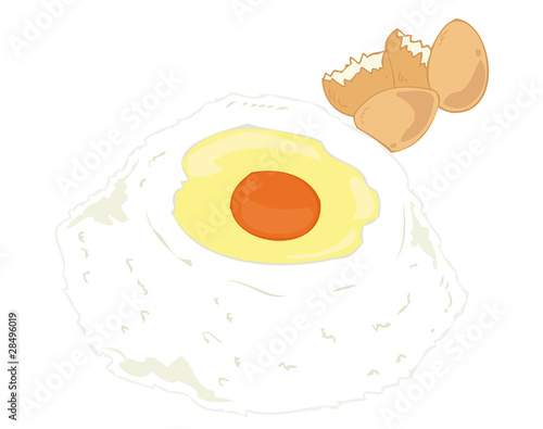 Flour and eggs.
