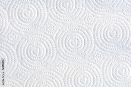 Texture of white tissue paper