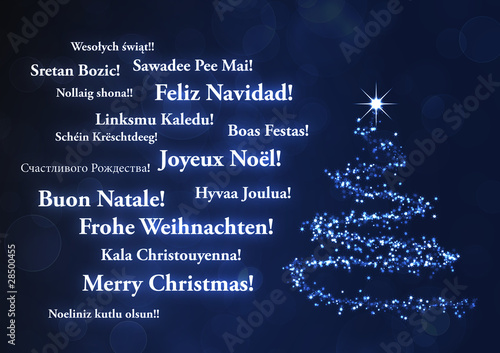 Merry Christmas Karte