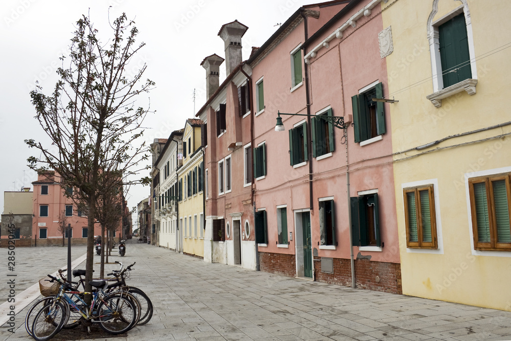 Malamocco -  Old city center of Venice Lido