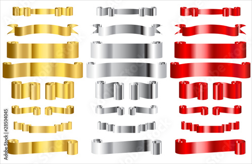 Metallic Ribbons