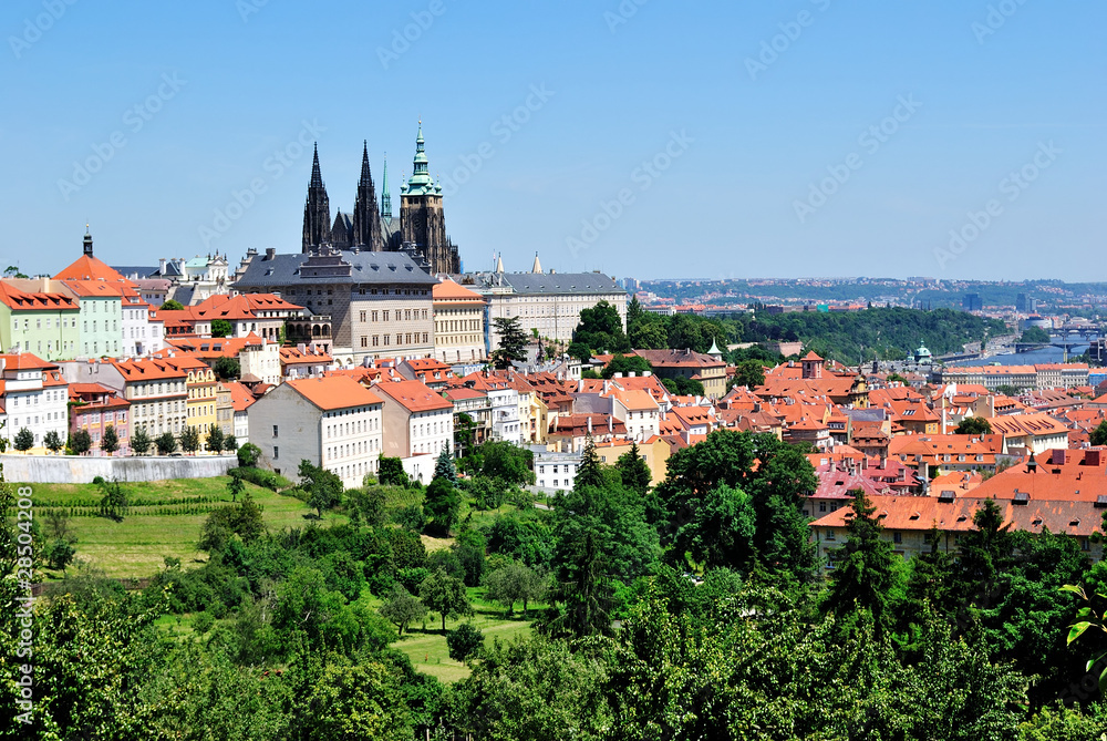 Praha, Mala strana and St. Vitus' Cathedral